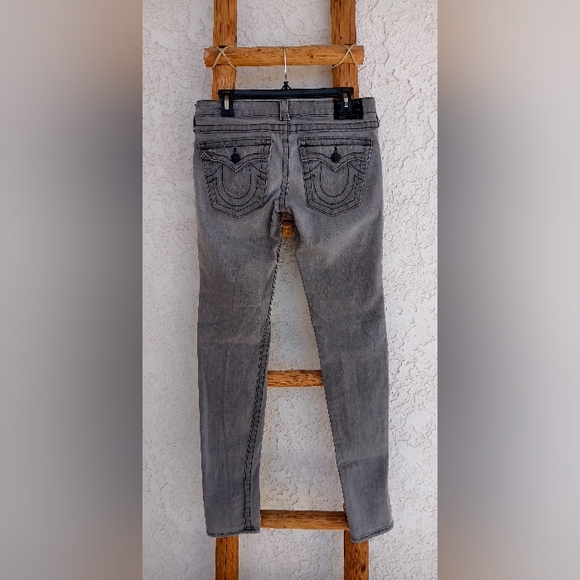 True Religion Denim - 🔥 True Religion Women's (31 W - 33 L) Gray Skinny Jeans.